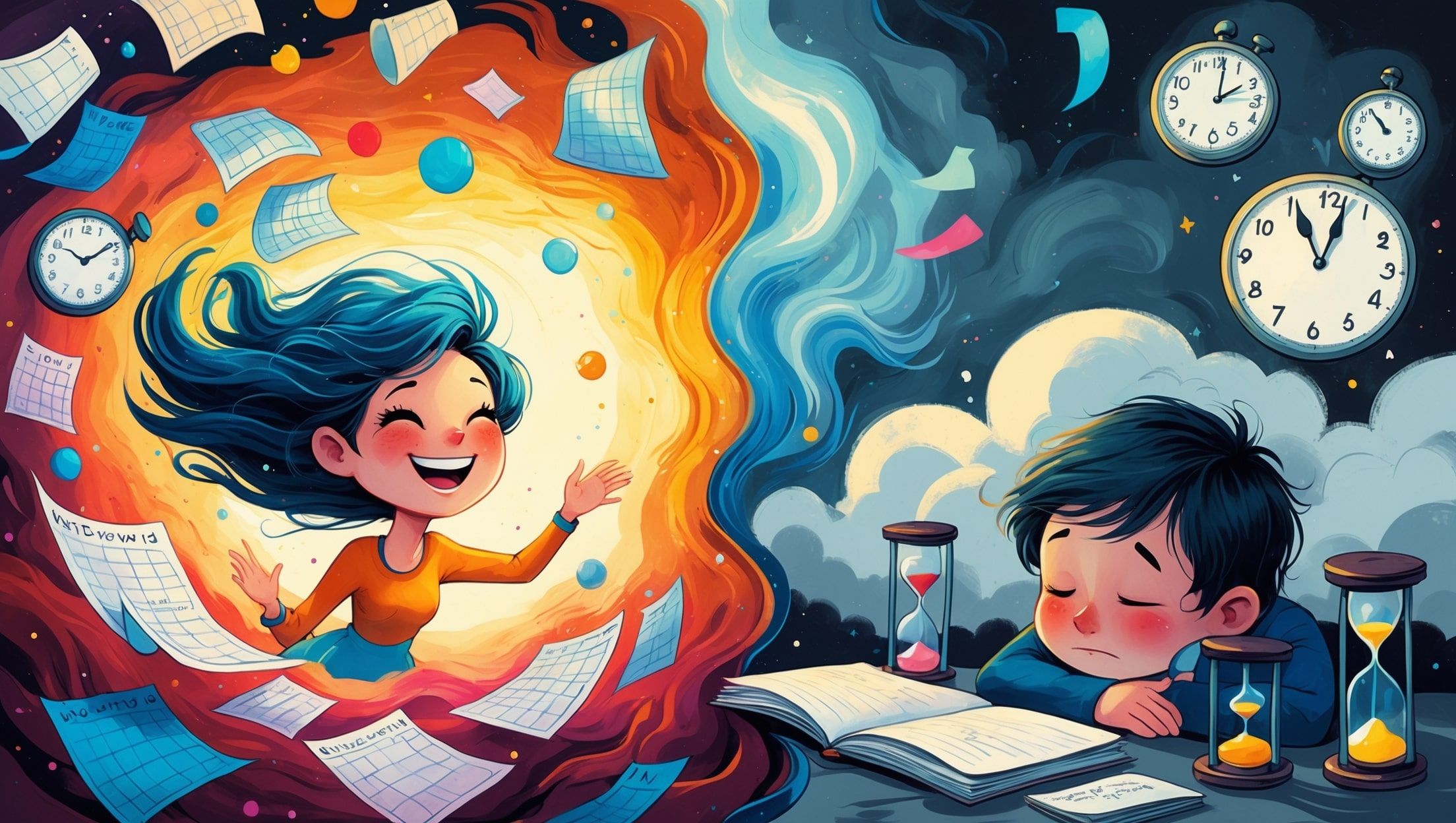 جب آپ مزہ کر رہے ہوتے ہیں تو وقت تیزی سے گزرتا ہے اور جب آپ بور ہوتے ہیں تو سست ہوتا ہے۔